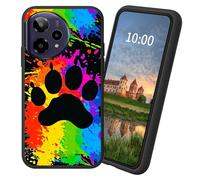 Dikoer for Cricket Icon Plus 2026/AT&T Verge 2 TPU Soft Matte Candy Cover, Men Women's Cell Phone Accessories Bumper Shockproof Protection Anti-Fingerprint Matte Case - Dog Paw Print