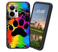Dikoer for Cricket Outlast 5G 2024/AT&T Motivate Pro 5G TPU Soft Matte Candy Cover, Men Women's Cell Phone Accessories Bumper Shockproof Protection Anti-Fingerprint Matte Case - Dog Paw Print