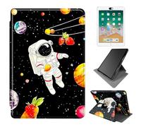 Dikoer for iPad 10.2 Inch 9th/ 8th/ 7th Generation (2021/2020/2019 Release) Case, 360 Degree Rotating Adjustable Stand Smart Leather Tablet Cover for Women Men, Planet Man