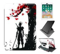 Dikoer for iPad 10.2 Inch iPad 9th Generation Case 7th / 8th Generation Case 2021/2020/2019 Tablet Case with 2 * Camera Cover, 360 Degree Rotating Adjustable Stand Smart Case, Maple Leaf Man