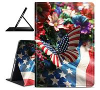 Dikoer for iPad Air 13 Inch M3/M2 2025/2024 & iPad Pro 12.9" 6th/5th/4th/3rd Generation 2022/2021/2020/2018 Tablet Case, Slim Kickstand Stand Leather Smart Cover for Women Men, Winter Snowman