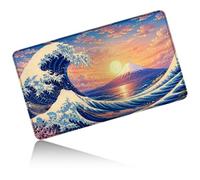 Dikoer for MTG/TCG Playmat 24" x 14" Commander Deck Gaming Mat, Sun Waves