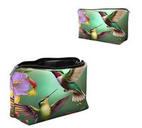 Dikoer Glitter Butterfly Cosmetic Bag Travel Bag Toiletry Bag Makeup Bag for Women 7.9" x 5.1", Lycra Fabric Waterproof Cosmetic Organizer Bag for Going Out, Shopping, Cruise, Outdoor, Potluck