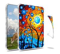 Dikoer Trees Sunset for Remarkable Paper Pro 2024 11.8" Clear Case, Slim Back Shell Anti-Slip Soft TPU Protection Transparent Shockproof Cover for Remarkable Paper Pro 2024 11.8 Inch