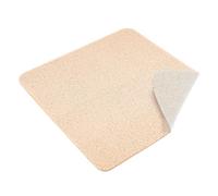 Dikots 60 x 60 cm Square shower mat non slip anti mould - Beige Loofah style PVC Non slip shower mat for inside shower - Washable and Quick Drying anti slip shower shower tray mat for Wet Surfaces