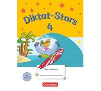 Diktat-Stars 4. Schuljahr. Übungsheft: Mit Lösungen