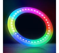 Dilabnda LED Flying Ring - 8 Colour Modes, 25cm Rechargeable Outdoor Toy for Garden Parties/Beach Games/Birthdays, Kids Adults Flying Saucers, Holiday Toys for Toddlers