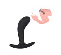 Dildo Silicone Anal Plug Male Prostate Massage G-Spot Stimulator Anal Butt Trainer Dildo Adult Anal Plug Masturbation Sex Toy for Beginner
