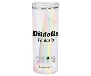 Dildolls Fantasia - Suction Cup Silicone Stripe Dildo