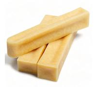 Dilecti Natural Dog Chews - Very Tasty, Hard and Long Lasting Yak Chews for Dogs will Keep Your Dog Busy for a While - M size (pack of 3)