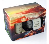 Diletto Gifts Aromatherapy Smart Stones Gift Set - Lemongrass, Geranium, Petitgrain, Juniper, Tea Tree, Hyssop, Lime, Melissa