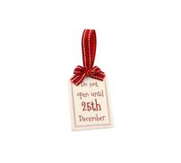 Diletto Gifts Do Not Open Until The 25th December - Present Tag - Gift Tag