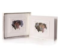 Diletto Gifts Elegant Epoxy Heart Design Guest Book