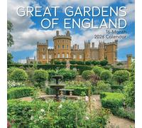 Diletto Gifts Great Gardens Of England Calendar 2026 - Regional - Month To View