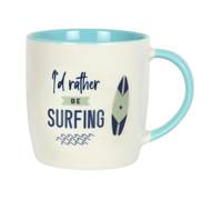 Diletto Gifts I'd Rather Be Surfing Mug - Ceramic