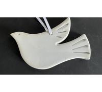 Diletto Gifts Modern White Dove Memorial Christmas Decoration