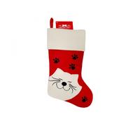 Diletto Gifts Personalised Christmas Pet Stocking - Dog or Cat - Cat