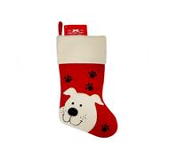 Diletto Gifts Personalised Christmas Pet Stocking - Dog or Cat - Dog