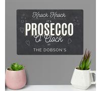 Diletto Gifts Personalised Prosecco Metal Sign