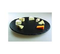 Diletto Gifts Slate Lazy Susan Serving Platter Board
