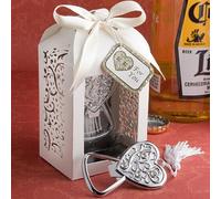 Diletto Gifts Spectacularly Packaged Heart Design Bottle Opener