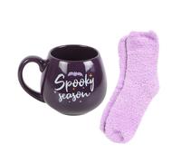 Diletto Gifts Spooky Season Mug and Socks Set