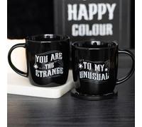 Diletto Gifts Strange and Unusual Couples Mug Set