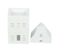 Diletto Gifts White Nordic House Oil Burner and Wax Warmer