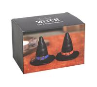 Diletto Gifts Witch Hat Salt And Pepper Shakers