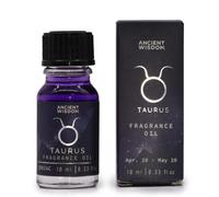 Taurus Zodiac Fragrance Oil 10ml - Forest Emerald & Patchouli with Sparkling Bio Glitter, Celestial Energy Amplifier for Manifestation & Ambition