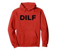 DILF gift idea for dad father's day funny t shirt for men Pullover Hoodie