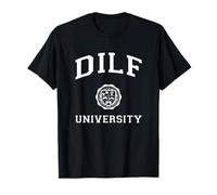 DILF University | Funny Dad Joke & Father's Day Apparel T-Shirt