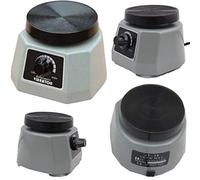 DiLiBee Silver Dental Lab Oscillator Shaker Vibrator 4" Round Dentist Equipment 220VQL8