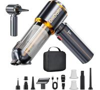 DiliDala Car Vacuum Cleaner, Portable Vacuum Cleaner, 25000PA High Power, One-touch Dust Container Design, Mini Handheld Vacuum for Carpet Pets Hair Sofa