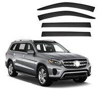 DILIDULU 4 Pcs Wind Deflectors for Mercedes Benz GLS MK2-X166 2013-2017 2018 2019, Car Side Window Wind Rain Deflector Car Accessories,A