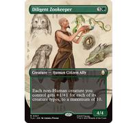 Diligent Zookeeper (Borderless Field Notes Foil) | Avatar: The Last Airbender