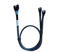 DiliVing x8 to 2* x4, - 74P to 2* - 38P 80CM Cable(Broadcom MPN 05-60004-00)