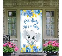 Dill-Dall Boy Baby Shower Door Banner, Oh Baby It's A Boy Sign Boy, Baby Shower / Gender Reveal / Welcome Baby Photography Background