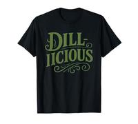 Dill Icious Pickle Maker Wordplay Dillicious Pun Dill Lover T-Shirt