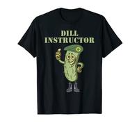 Dill Instructor Parody Gherkin Funny Pickle T-Shirt
