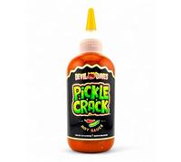 Dill Pickle Hot Sauce | Devil Daves Pickle Crack - Medium Heat, 8.6 Oz