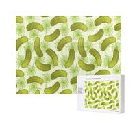 Dill Pickles,500 Pieces Wooden Jigsaw Family Game Jigsaw Puzzles for Adults Teens Home Decor