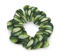 Dill Pickles Women's Scrunchies Ponytail Hold Hair Ties Gentle Hairs Bands Accessories for All Tousle Types