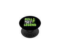 Dill With It Like A Legend Pickle PopSockets Adhesive PopGrip