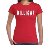 DILLIGAF DO I Look Like A GIVE | Funny | Novelty | Joke | T-Shirt Ladies TEE TOP
