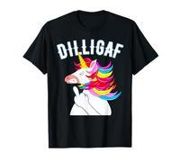 DILLIGAF Unicorn. Do Look Like I Give A F... T-Shirt
