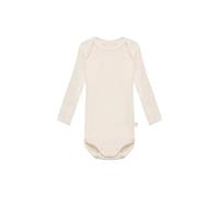 DILLING Baby Bodysuit w/Long Sleeve - Organic Merino Wool Nature 74