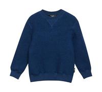 DILLING Children's merino wool fleece sweatshirt - Royal Blue 5-6Y