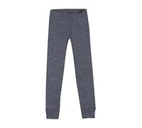 DILLING Children's Merino Wool Leggings Blue granite melange 11-12 Years