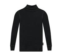 DILLING Children's Merino Wool Roll Neck Black 5-6 Years